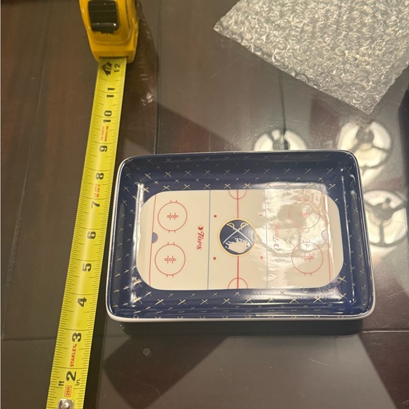 Sabres Hockey Themed Butter Dish - Picture 8 of 8